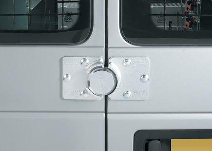 Security Hasp & Cylinder Lock - American Van Equipment Security Hasp & Cylinder Lock - American Van Equipment